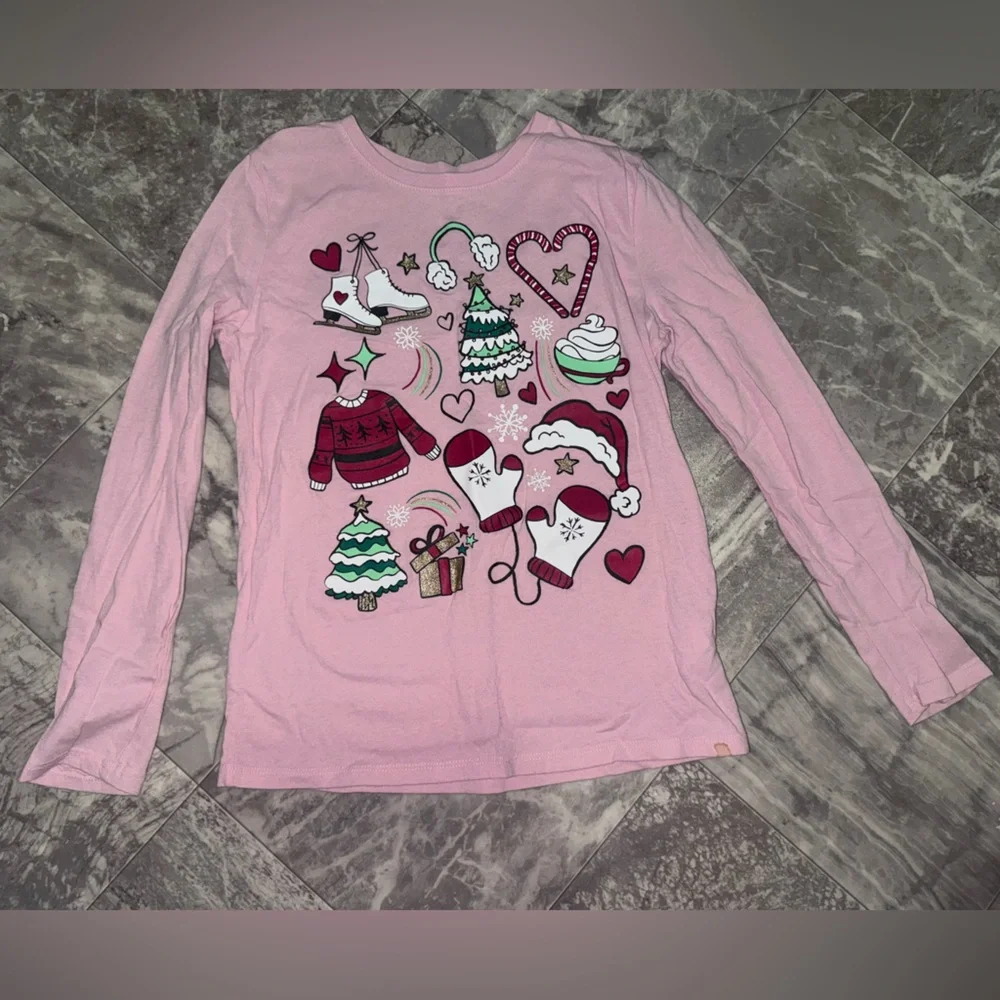 The Children’s Place Girls 5-Pc Long Sleeve Shirt Bundle Size 7/8